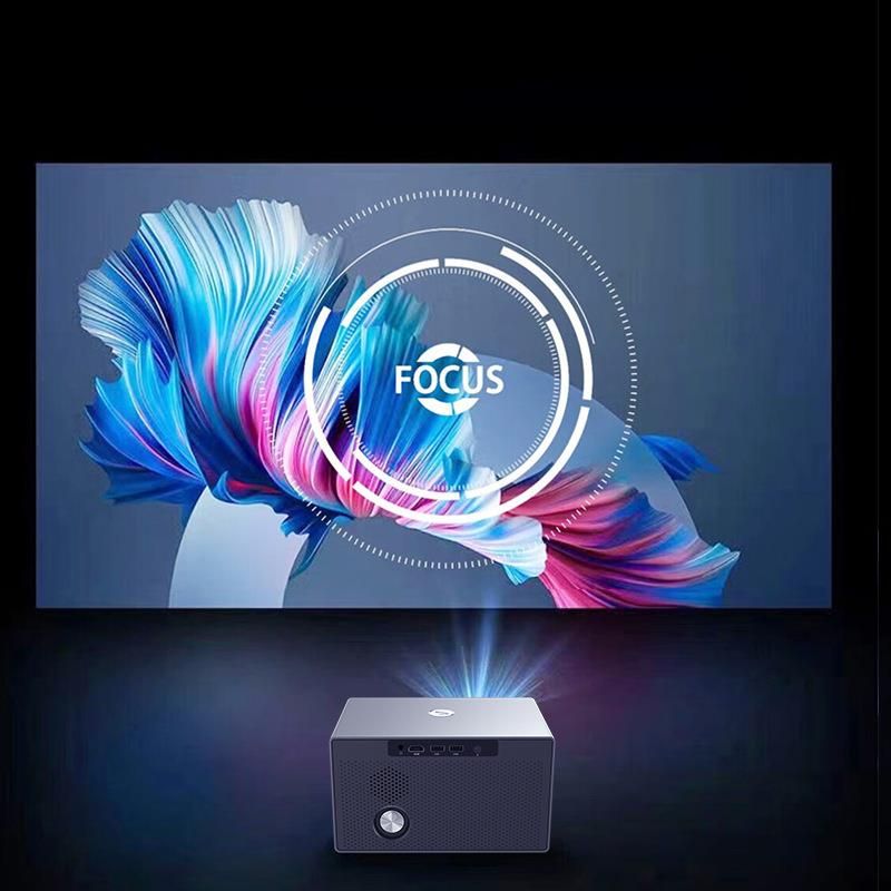 Micro Shadow A16 Telefono cellulare per dormitorio Messa a fuoco elettrica Home Theater Camera da letto Proiettore Ultra HD_voghion.com