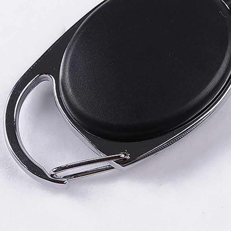 SportLife Durevole Corda di Nylon Anti Perso Portachiavi Rinculo Clip Retrattile Portachiavi Esterno_voghion.com