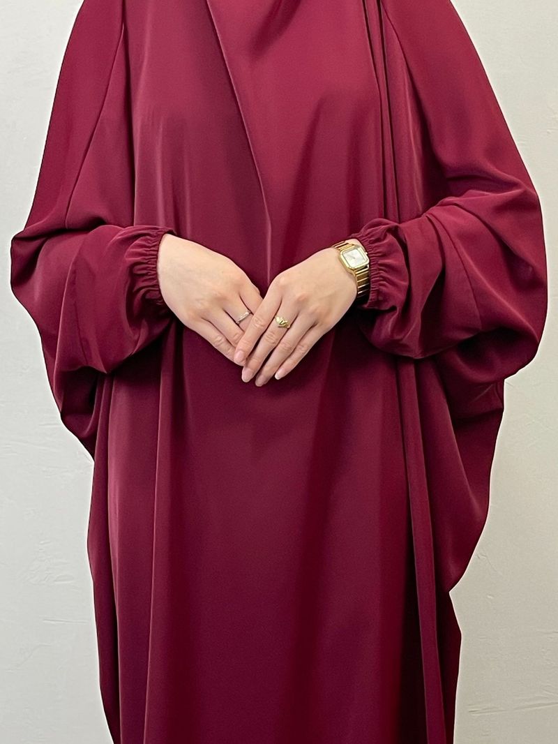 Abito semplice musulmano taglie forti da donna_voghion.com