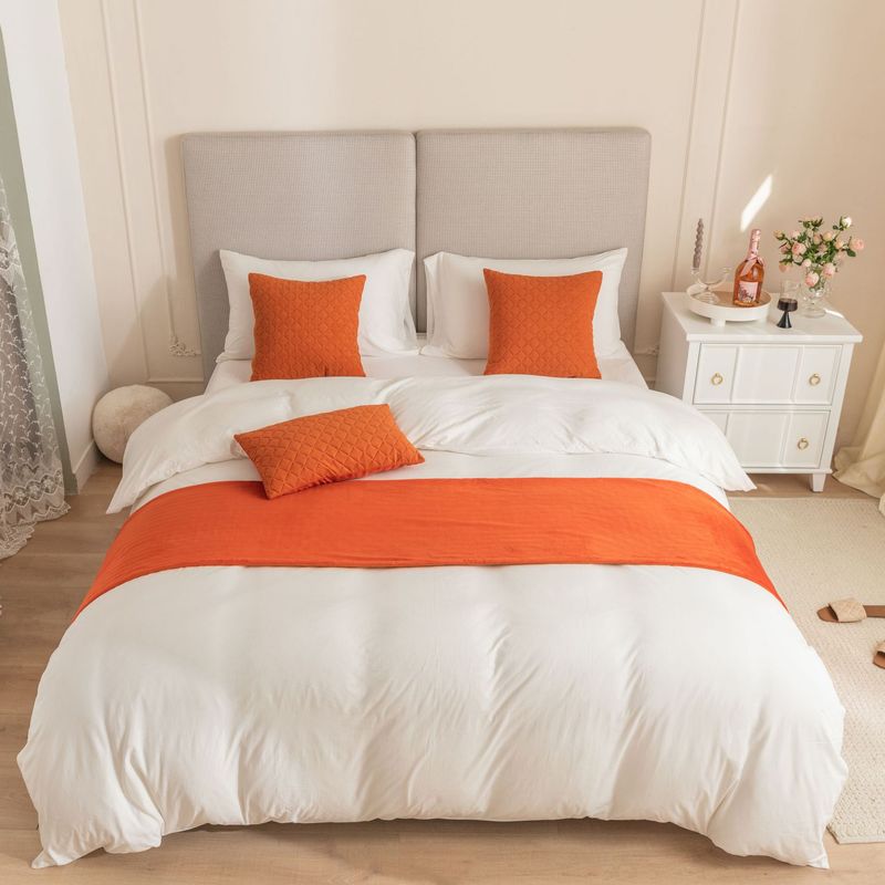 Semplice modello olandese in velluto ultrasonico a rombi per hotel, hotel, casa, letto, asciugamano, bandiera_voghion.com