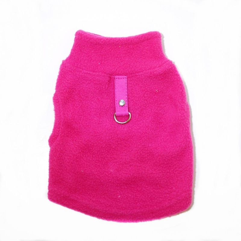 Abbigliamento per animali domestici diretto dalla fabbrica, per cani, autunno e inverno, in pile polare, fibbia di trazione, 27 colori brevettati, saranno oggetto di indagine_voghion.com
