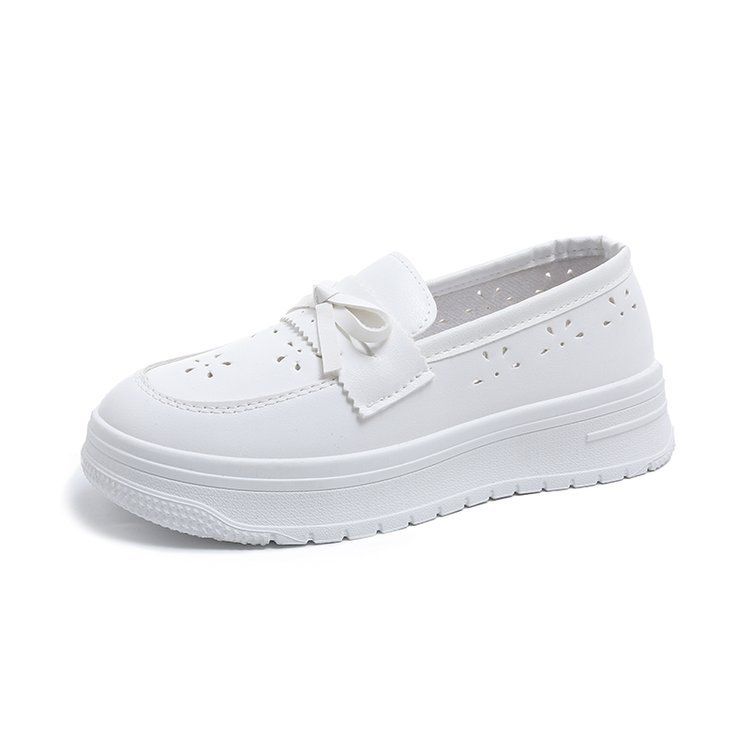 Krankenhaus-Krankenschwesterschuhe, weiche Sohle, atmungsaktiv, keine müden Füße, Damen-Sandalen, Arbeitsschuhe, weiße Schuhe_voghion.com