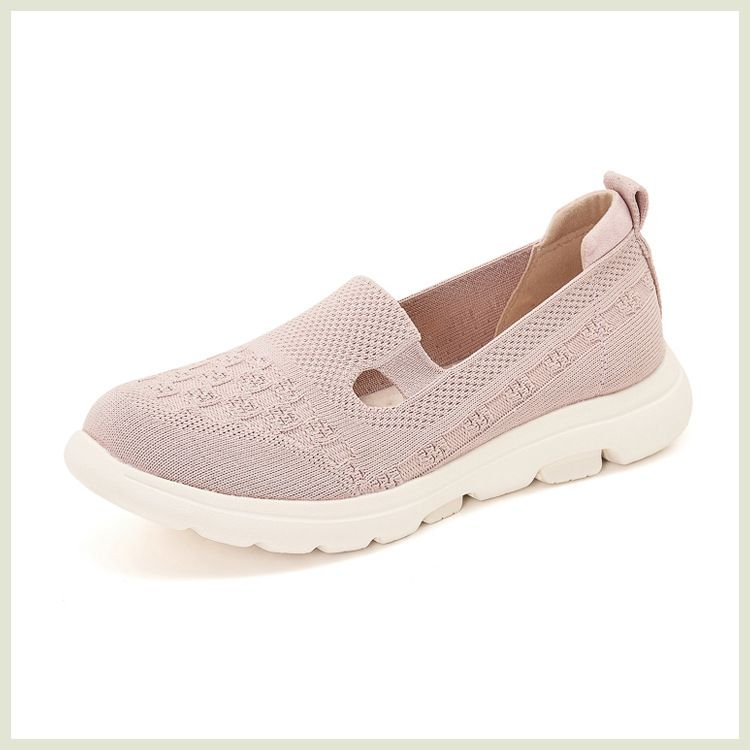 K6016-4 Neue rutschfeste, atmungsaktive Herbst-Casual-Vielseitige Damen-Mutterschuhe mit flachem Mund aus echtem Leder_voghion.com