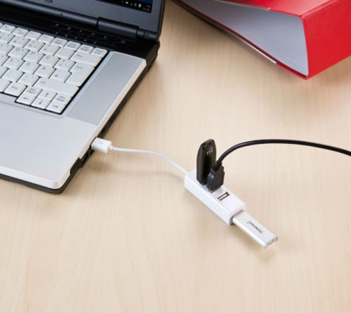 Ultra compact 4-port USB 2.0 hub_voghion.com