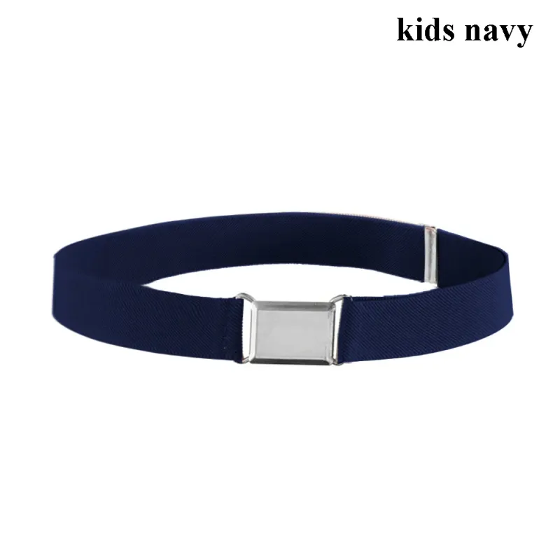 HOT 9 Styles Kleinkindgürtel für Jungen und Mädchen, verstellbar, dehnbar, elastisch, mit Hüftgurt für Kinderhosen, einfacher Schnallengürtel_voghion.com