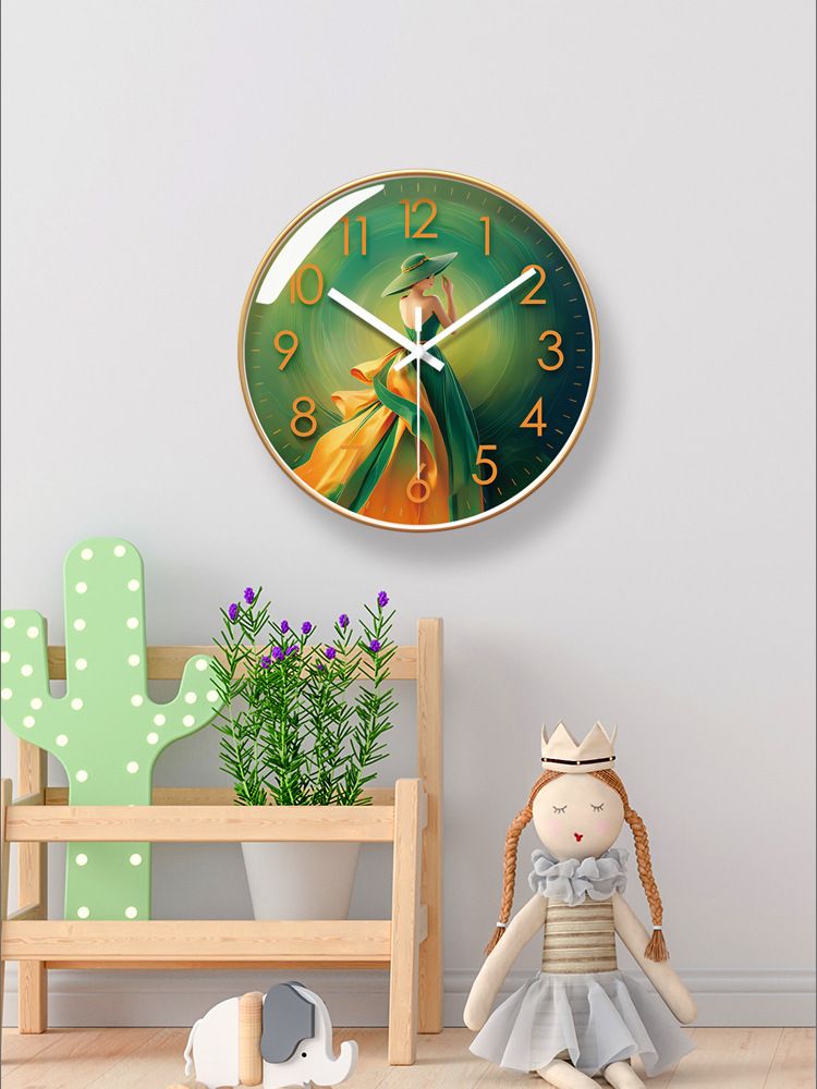 Orologio da parete Yipula 7121, stile nordico, semplice, silenzioso, per soggiorno, personalità creativa_voghion.com