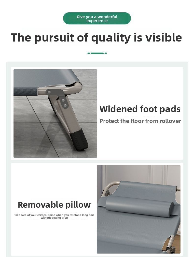 Recliner Folding Home Use Outdoor Chair Comfortable Camping Chair For Adults Summer Leisure Lounge Chair Balcony Comfortable Nap Chair_voghion.com