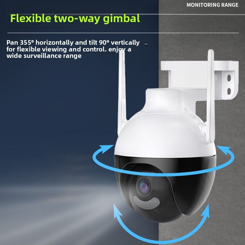Trendy Items Ultra-clear Home Wireless WiFi HD Monitor Outdoor Remote Network Surveillance Camera_voghion.com