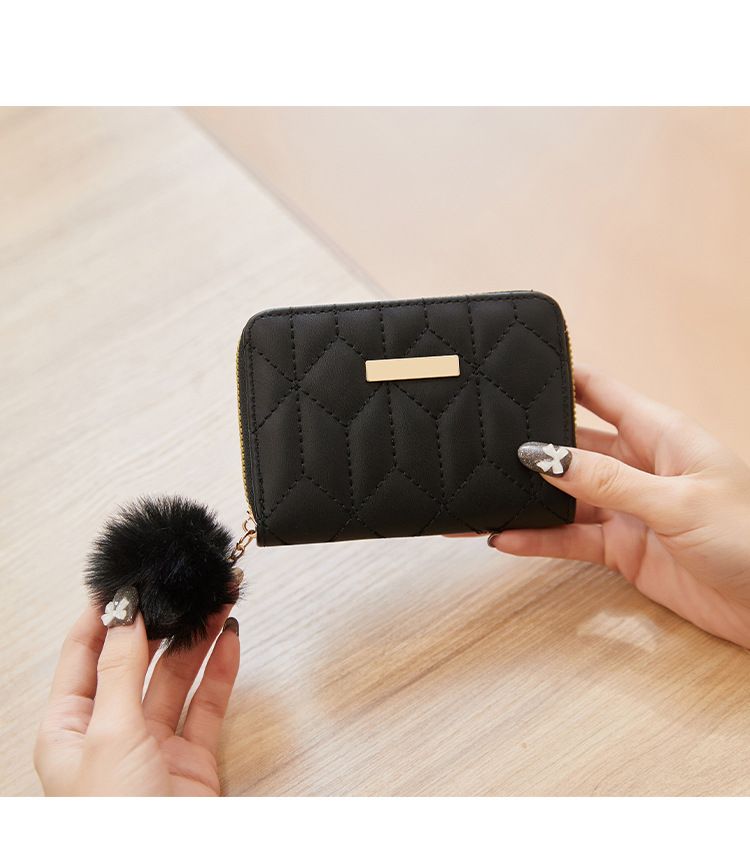 2023. gada naudas maki sievietēm karšu un ID turētājiem Vienkārša modes plīša soma Bolso De Mujer_voghion.com