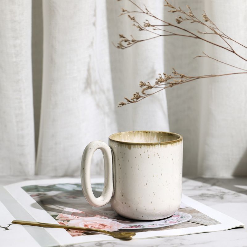 Keramiktasse mit Antikglasur – Kaffeetasse im skandinavischen Stil für Büro und Zuhause, handgefertigte rustikale Teetasse mit kreativ strukturierter Oberfläche für Kaffee oder Wasser_voghion.com