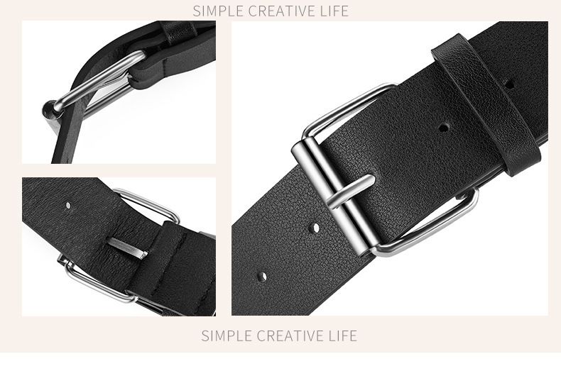 Neu Männer der Niet Mode frauen Breiten Gürtel Hip Hop Street Punk Trend Leistung_voghion.com