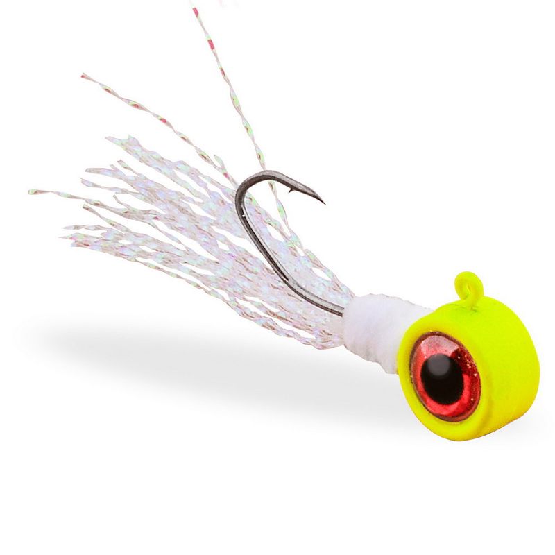 5 szt./opakowanie główka ołowiana Big Eye Jig wiązana na haczyki do połowu muchowego z piórami_voghion.com