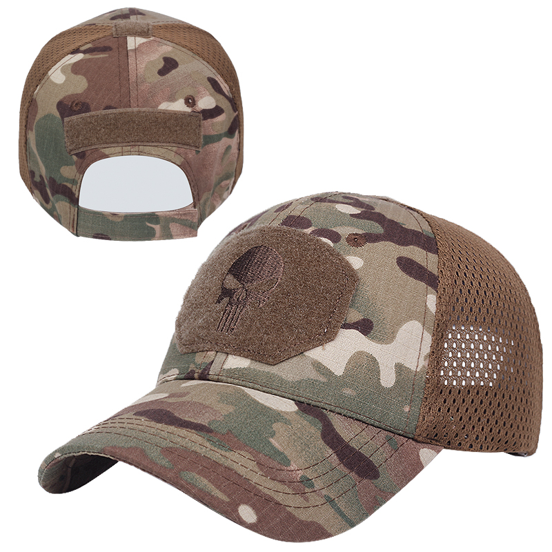 Casquette de baseball pour hommes, casquette tactique de l'armée, casquette militaire de Sport de plein air, chapeau de Camouflage, chapeaux hip hop en coton, chapeaux de soleil sauvage_voghion.com