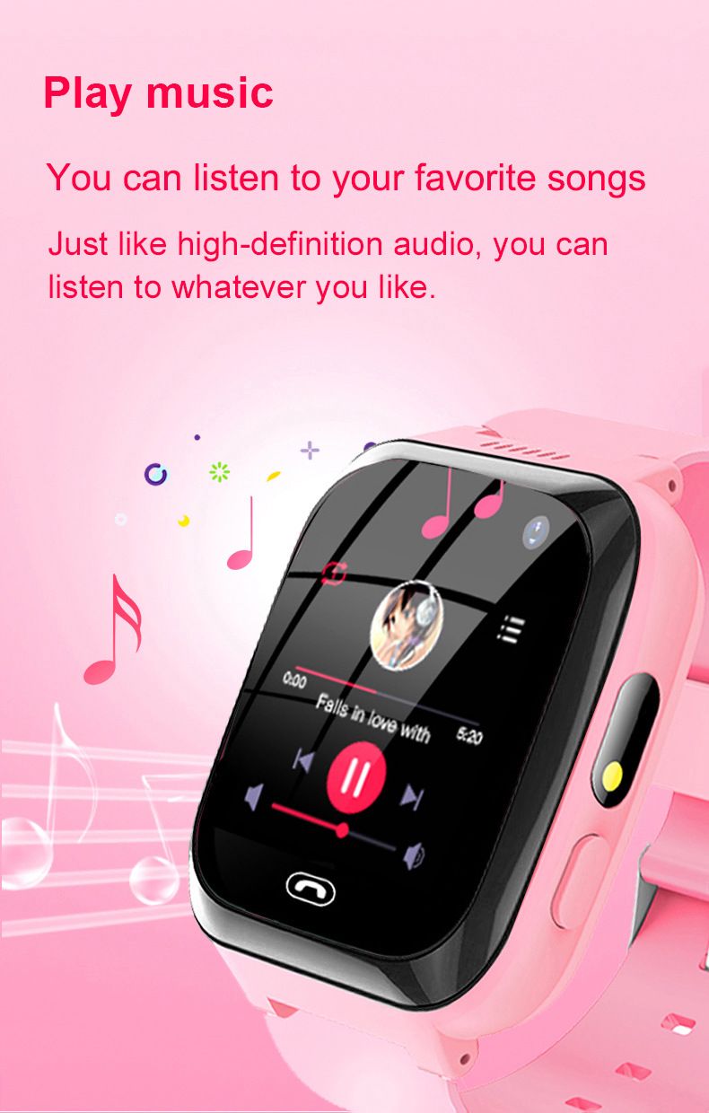Smart watch children's phone music photo flashlight gift A7 children's smart wearable watch_voghion.com