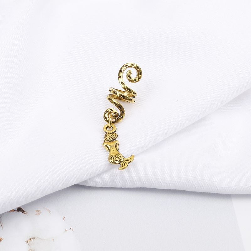 Fermagli per capelli con dreadlock, ornamenti per capelli in lega hip-hop, anelli per capelli a spirale a tema, accessori per capelli alla moda e cool per trecce da ragazza_voghion.com