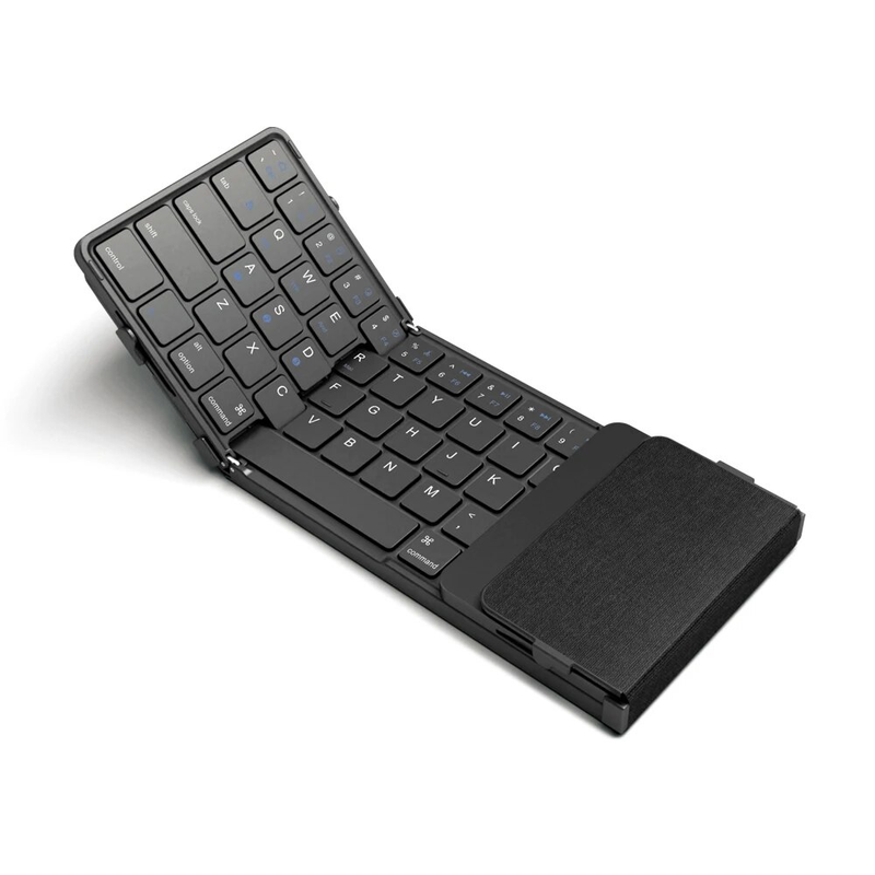 AVATTO prenosna mini zložljiva brezžična Bluetooth 5.1 tipkovnica s 3-kanalno povezavo za Windows, Android, IOS, tablico, iPad, telefon_voghion.com