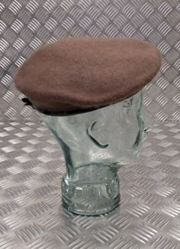 Czapka w stylu militarnym Khaki/brązowy wełniany beret/beret – wszystkie rozmiary NOWOŚĆ_voghion.com