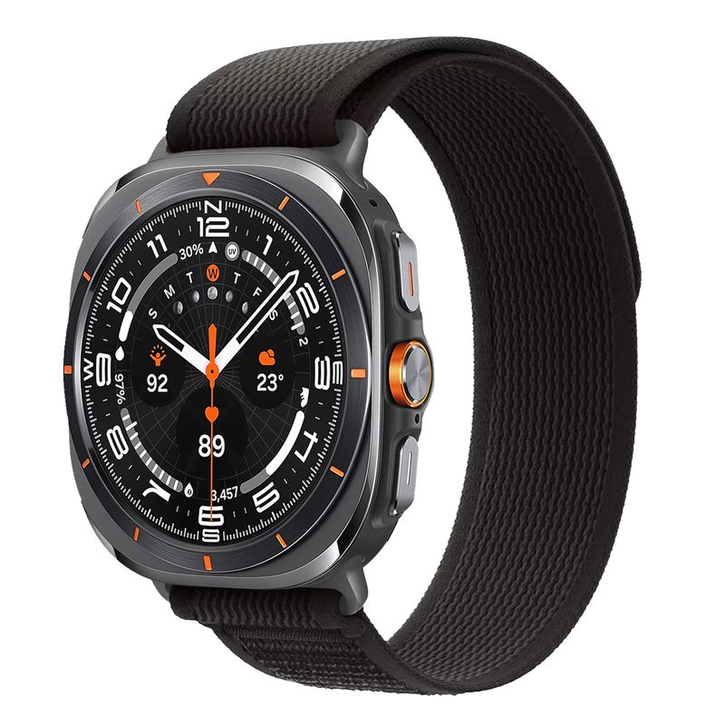 Til Samsung Galaxy Watch Ultra Strap 47mm Tilbehør Sport Nylon armbånd Trail loop Armbånd correa Galaxy watch 7 ultra Band_voghion.com