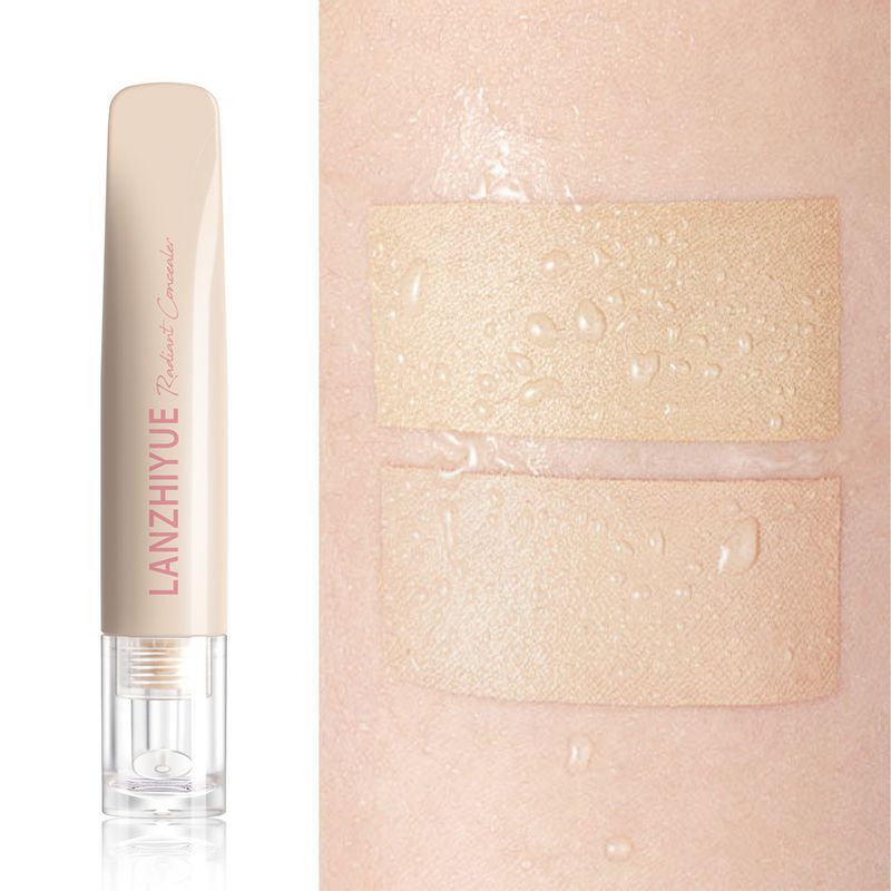 Concealer Cosmetics LANZHIYUE Foundation Concealer Liquid To Cover Facial Spots, Acne Marks, Dark Circles Concealer_voghion.com