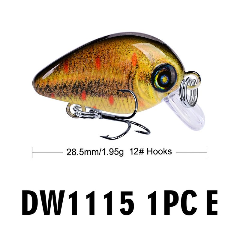 Lure 1.95G Small Rock 28.5mm Sea Fishing Freshwater Painted Fish Bait DW1115 Bionic Design_voghion.com
