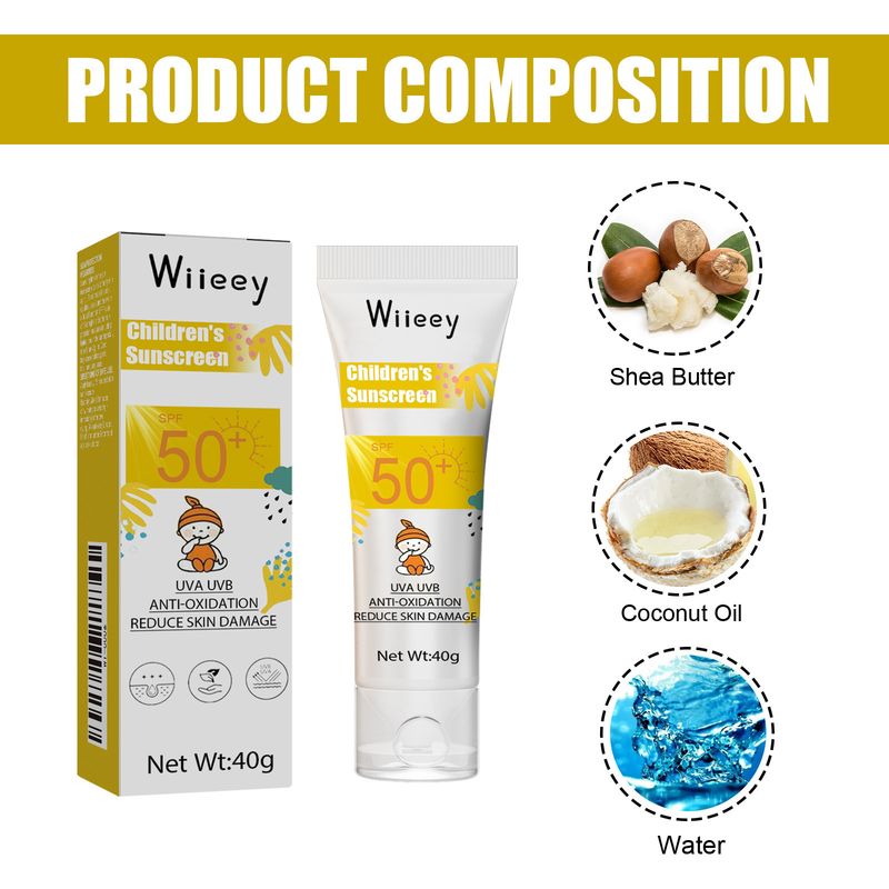 Crema protettiva per tutto il corpo, delicata e non irritante, anti-UV, rinfrescante per la pelle, per bambini, estate 2025_voghion.com