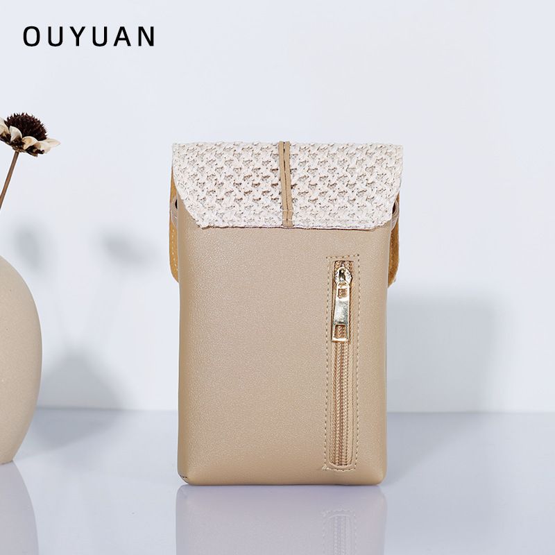 Grass Mobiltelefon Ny Vævet Skulder Shop Dream Net Tassel Crossbody Taske Niche Zero Pung_voghion.com
