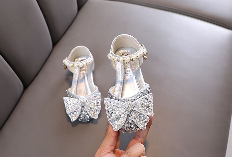 Neu Dame Baby Mädchen Mädchen Prinzessin Diamant Einzelnen Schuh Schuhe Dance_voghion.com