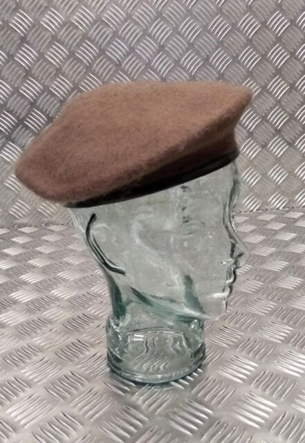 Czapka w stylu militarnym Khaki/brązowy wełniany beret/beret – wszystkie rozmiary NOWOŚĆ_voghion.com