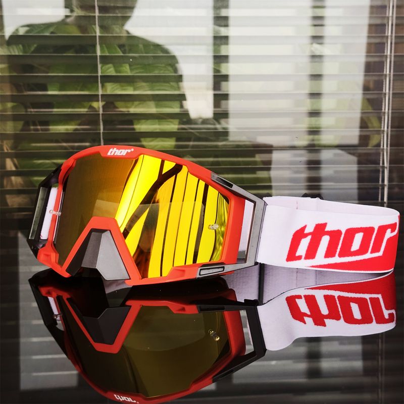 Lunettes de protection pour casque de moto Thor, coupe-vent, transparentes, pour machine_voghion.com