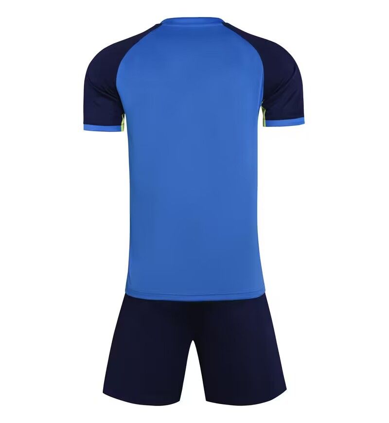 Herrenbekleidung Kurzarm-Fußballuniformen für Erwachsene und Kinder, schweißabsorbierend, atmungsaktiv, bedruckt, neue Fußballuniformen, Anzüge für Männer und Frauen_voghion.com