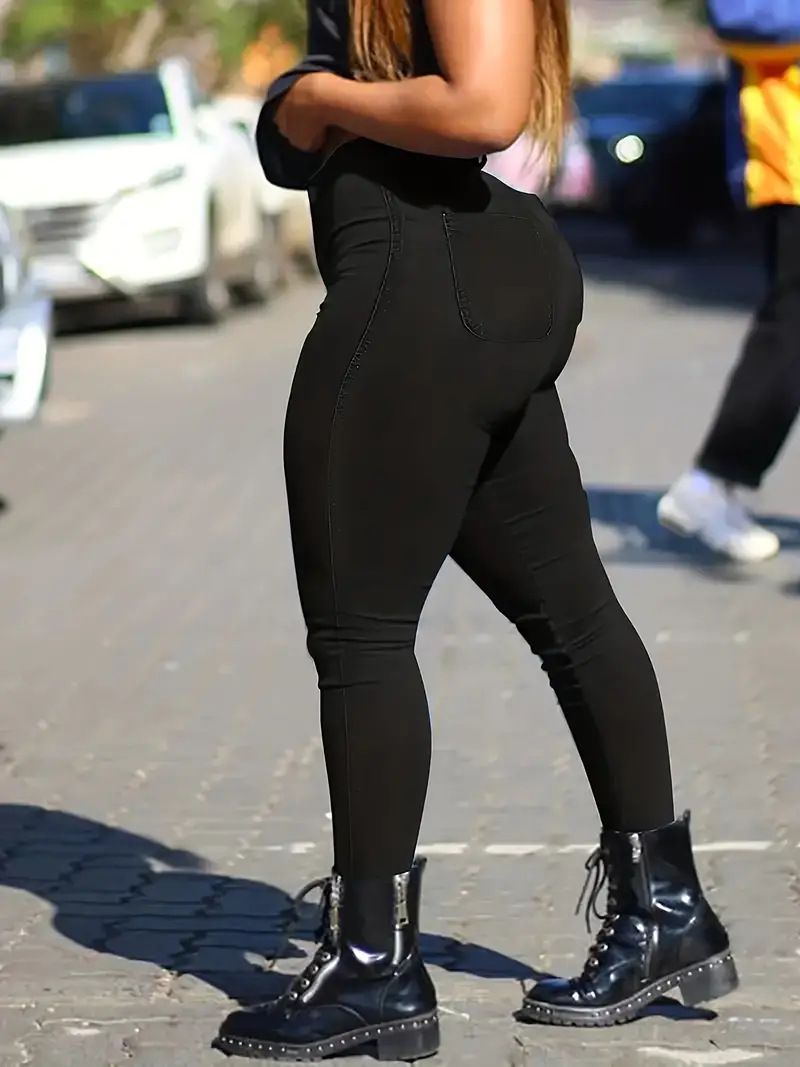 Abbigliamento donna vita alta stretto altezza elastico_voghion.com