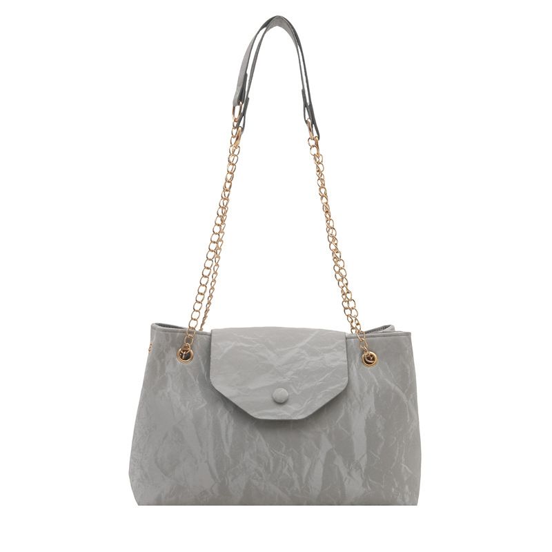 Borsa a tracolla da donna con tracolla a forma di quadrato piccolo e texture delicata, nuova primavera 2025, elegante e di nicchia._voghion.com
