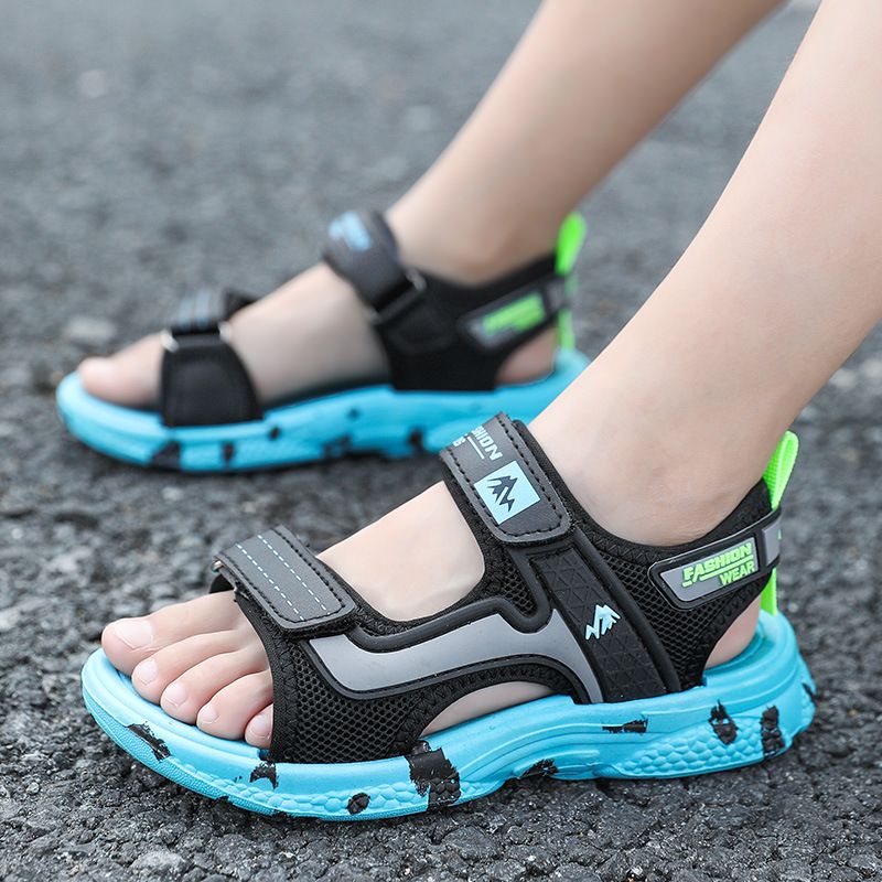 Children's Shoes New Style Medium And Large Children Summer Baby Children Non Slip Soft Bottom Beach Shoes_voghion.com