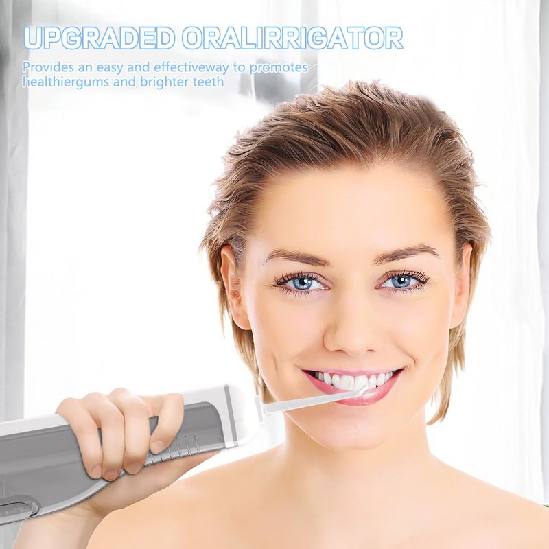 Ață dentară electrică, ață dentară portabilă cu apă, îndepărtarea tartrului, încărcare, curățare orală portabilă și curățarea dinților_voghion.com