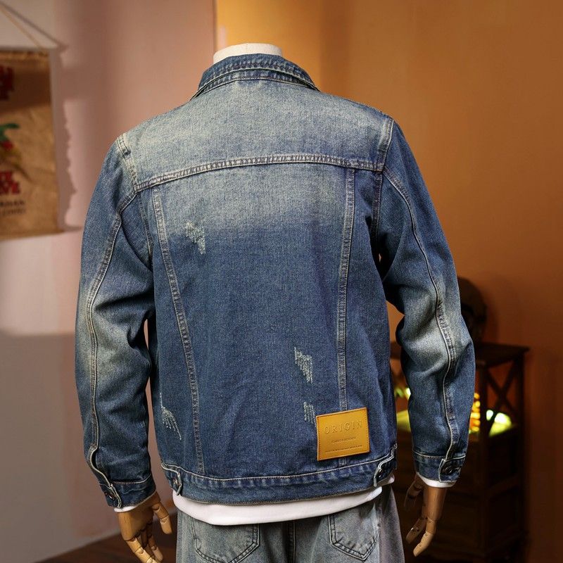 Guangzhou Xintang Denim, Herrenmodejacke für Herbst und Winter, neue lockere Revers-Freizeitjacke für viele Gelegenheiten_voghion.com
