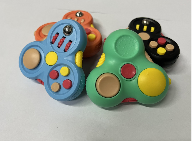 Dekompressziós vezérlő, giroszkópos Rubik-kocka második generációs játékvezérlő, ujjbeggyel használható kreatív dekompressziós eszköz játékhoz_voghion.com