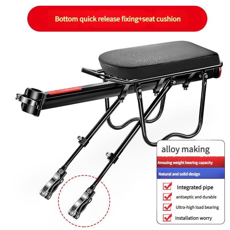 VTT pour transporter des personnes, porte-bagages arrière universel Qui Release, accessoires de vélo, porte-bagages arrière de vélo_voghion.com