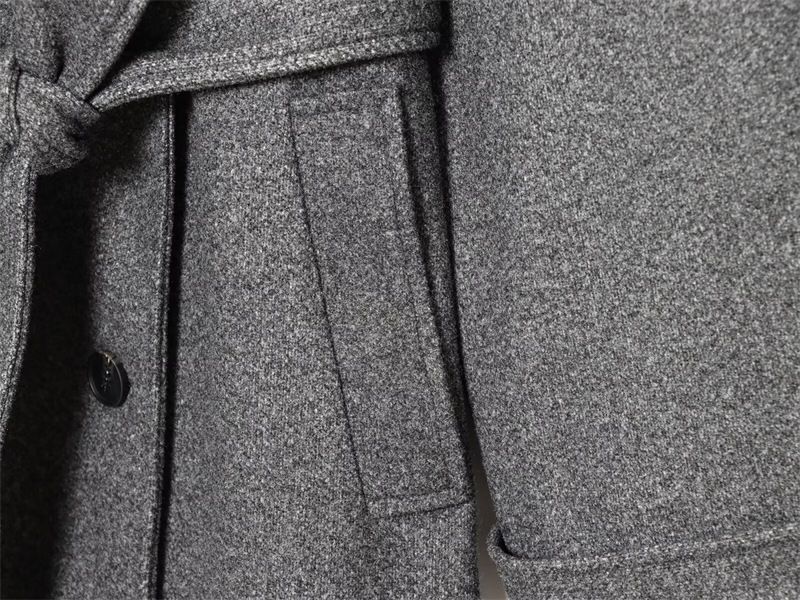 Giacca trench a maniche lunghe da donna, stile casual e ampio, autunno inverno 2025_voghion.com