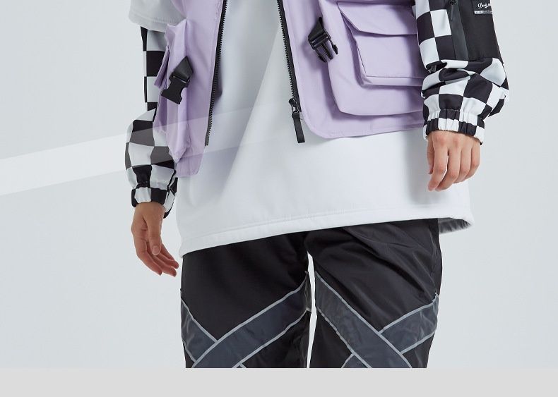 001 New Vest For Men Women, Water-Resistant, Warm, Multi-Pocket, Single And Double Board Ski Jacket, Sweatshirt Outerwear_voghion.com