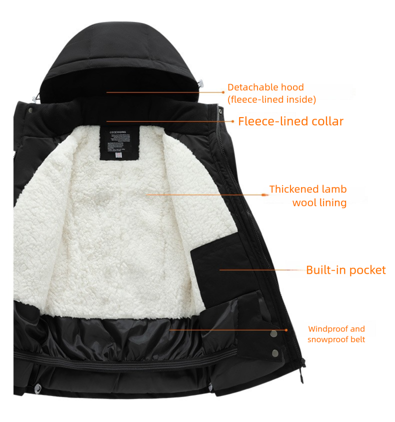 Nuovo set invernale per bambini, completo da ragazzo e giacca impermeabile antivento, pantaloni da sci professionali caldi e spessi per ragazze_voghion.com