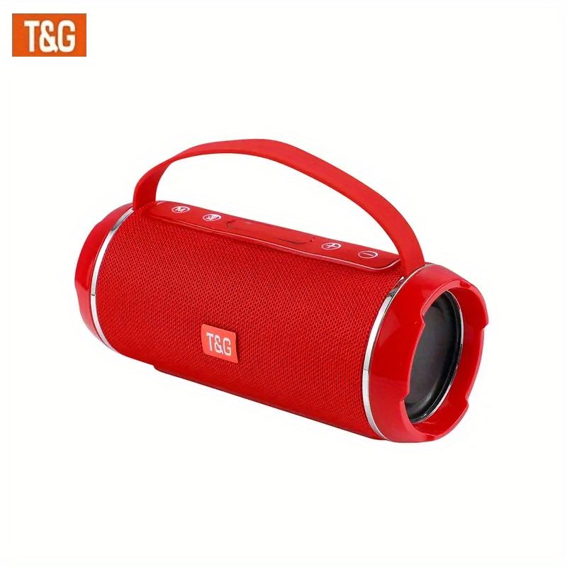 T&G TG116C Wireless Speaker 5Wx2 High Power USB TF FM Radio Ultra Bass Bluetooth 10M Range 1200mAh Battery For Home Audio_voghion.com