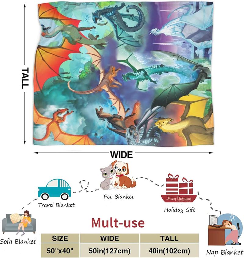 Mikrofleece-Decke – ultraweich, 127 x 101 cm, für alle Jahreszeiten_voghion.com