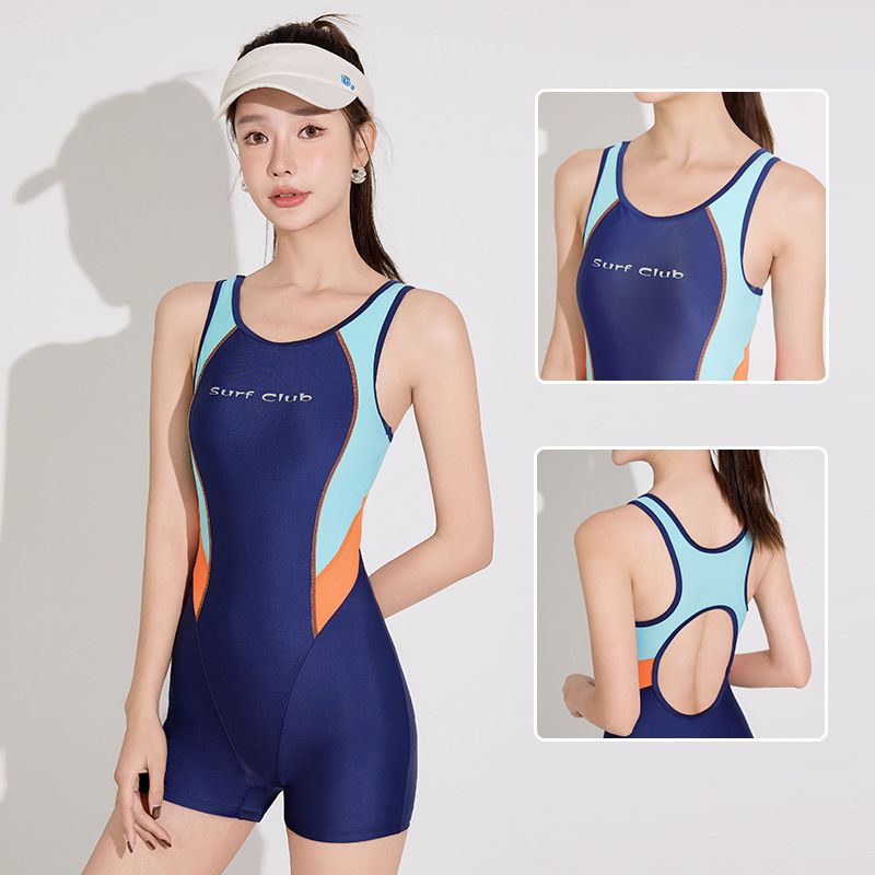 Maillot de bain une pièce pour femme, entraînement professionnel, course, conservateur, sensation haut de gamme, nouveau modèle 2024_voghion.com