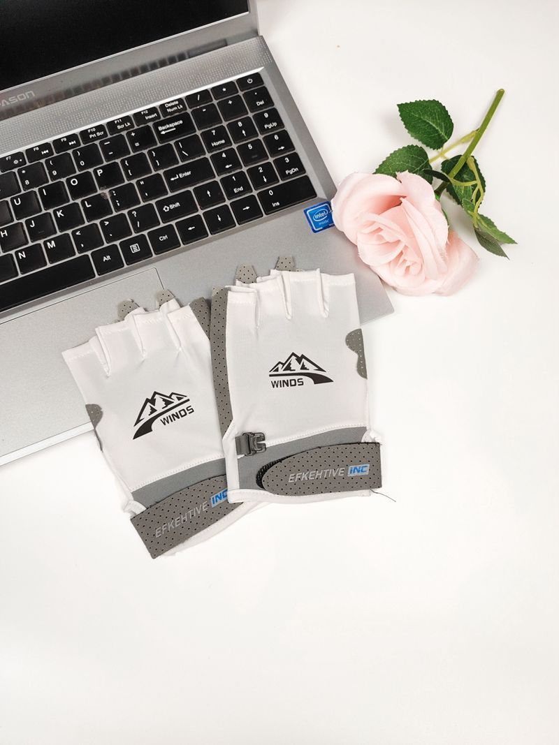 Gants de protection solaire pour femmes, résistants aux UV, bouts des doigts exposés, design fin pour la conduite et le vélo, coton antidérapant,_voghion.com