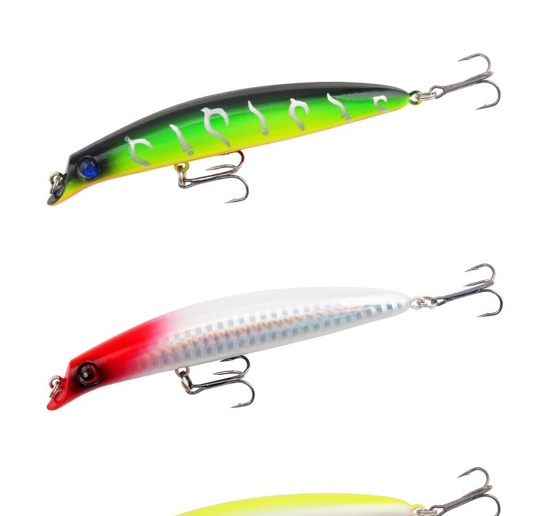 Floating Minnow Bionic Bait Lure Bait Wave Climbing Sinking Small Fat Freshwater Seawater Fishing Perch Bait_voghion.com