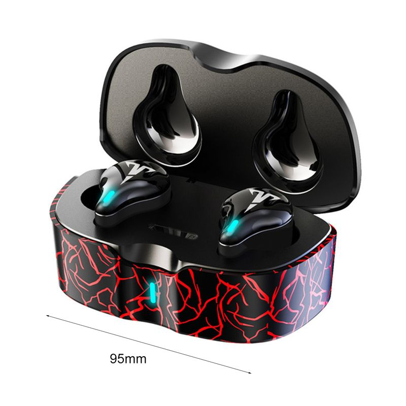 TWS Bluetooth-kompatibel V 5,1 8D Stereo Niedrige Latenz Kopfhörer Drahtlose Headsets Musik Ohrhörer mit Mikrofon für Gaming_voghion.com