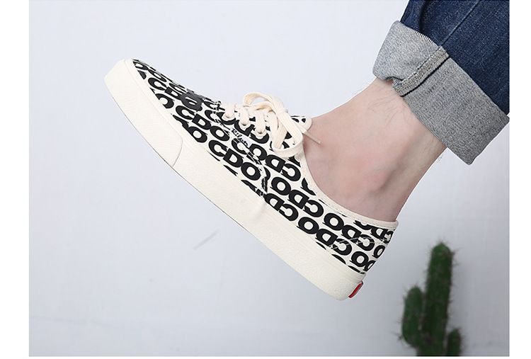 2024. gada pavasara korejiešu versijas ulzzang audekla apavi pāriem ikdienas apavi ar burtu apdruku skrituļdēlis apavi studentiem visiem spēļu dēļiem_voghion.com