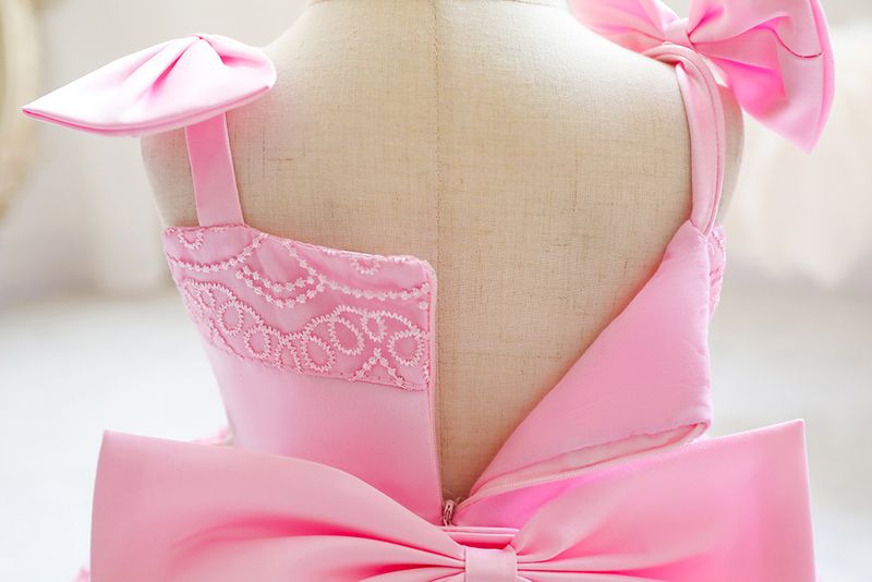 Kanner Kleedung Aussenhandel nei Produkter Kanner Unhängerkleed Béi Puppelchen éischte Gebuertsdag Meedchen Hochzäitskleed_voghion.com