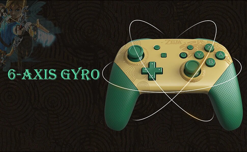 Juhtmevaba kontroller, mis ühildub Switch/Lite/Oled/Switch Pro kontrolleriga, äratus- ja turbo-/automaatfunktsioonidega: Tears of_voghion.com