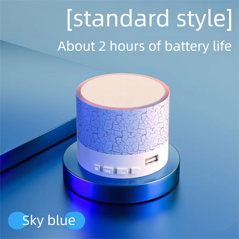 A9 Mini Crack Bluetooth Outdoor Portable Student Dormitory Subwoofer Wireless Small Speaker_voghion.com